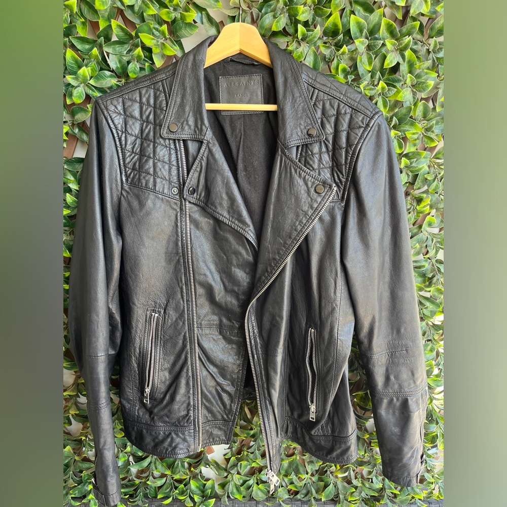 All Saints Kushiro - Leather Jacket